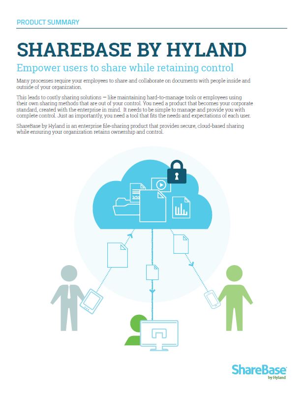 Product Overview ShareBase Kyocera Software Document Management Thumb, Brandon Business Machines, Copiers, Printers, MFP, Kyocera, Copystar, HP, KIP, FL, Florida, Service, Supplies, Sales