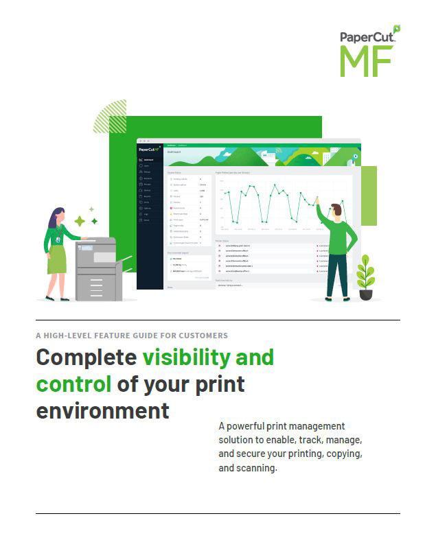 Kyocera Software Cost Control And Security Papercut Mf Brochure Thumb, Brandon Business Machines, Copiers, Printers, MFP, Kyocera, Copystar, HP, KIP, FL, Florida, Service, Supplies, Sales